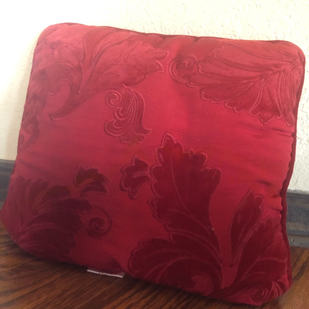 Better Homes and Gardens Red Pillow